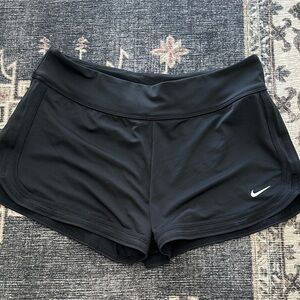 NIKE Women's Athletic Black Shorts